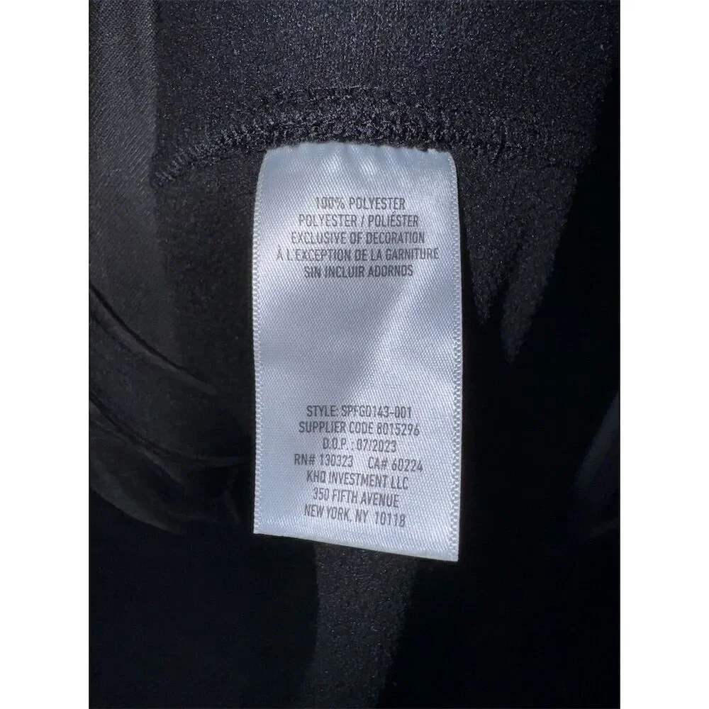 Spyder Men's Medium Full-Zip Black Jacket Casual Mid-Length Softshell - Picture 7 of 7